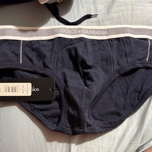 Dolce & Gabbana Men's Dark Blue Briefs